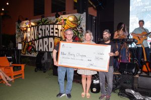 Bay Street Yard Check Presentation to Harry Chapin Food Bank