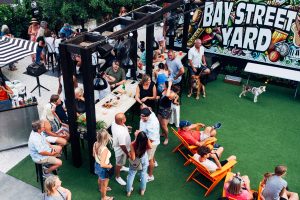 Group Party at Bay Street Yard