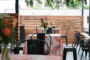 Bay Street Yard Wedding Reception