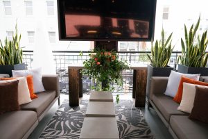 Bay Street Yard Wedding Reception